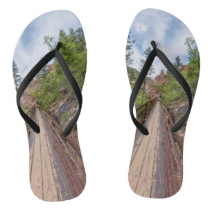 Seven Falls Walkway Bridge Flip Flops