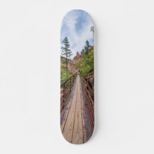 Seven Falls Walkway Bridge Skateboard