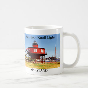 Seven Foot Knoll Light, Maryland Mug