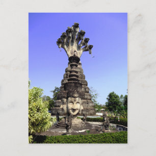 Seven Headed Naga, Thailand Postcard