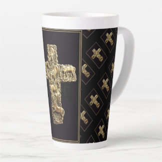 Seven Horses Cross Large Latte Mug