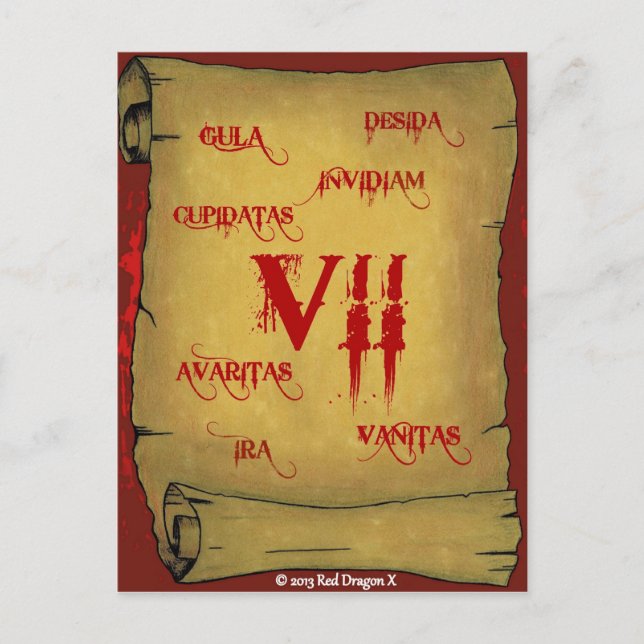 Seven II postcard (Front)