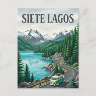 Seven Lakes Road Postcard