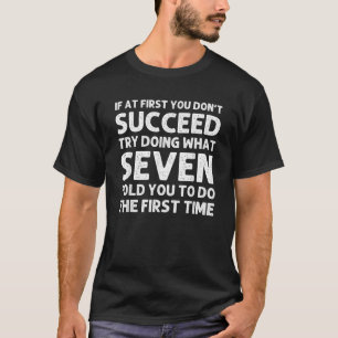 SEVEN Name Personalised Birthday Funny Christmas J T-Shirt