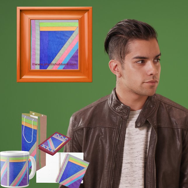 Seven Postcard (Get the full “Seven” collection at: https://bit.ly/SmartArtZazzle)