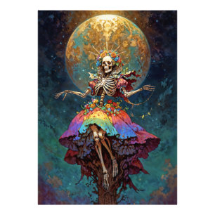 Seven Powers Santa Muerte Photo Print