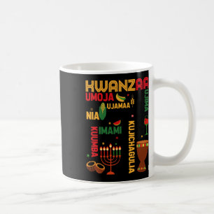 Seven Principles Of Kwanzaa Proud African American Coffee Mug