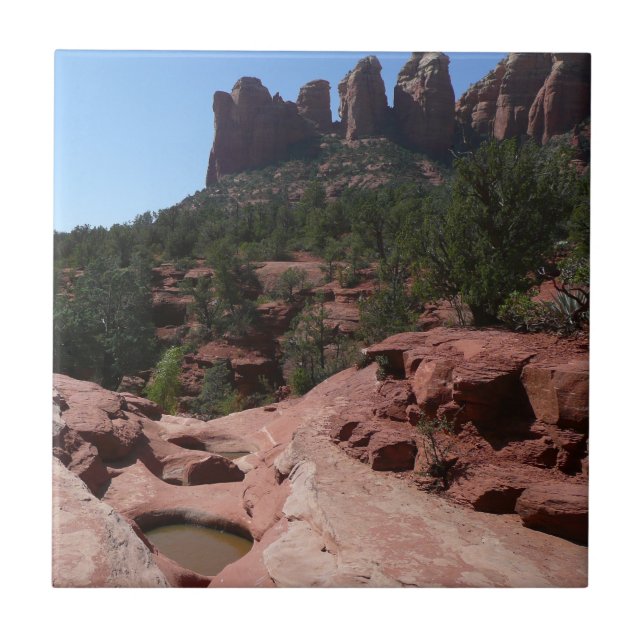 Seven Sacred Pools in Sedona Arizona Ceramic Tile (Front)