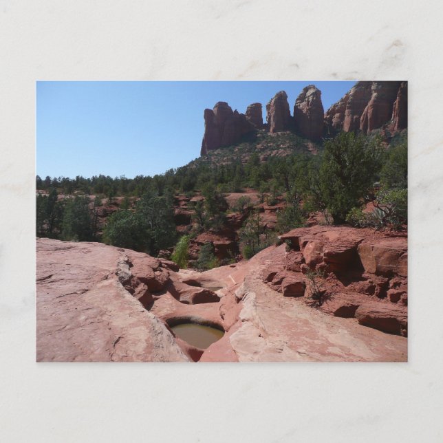 Seven Sacred Pools in Sedona Arizona Postcard (Front)