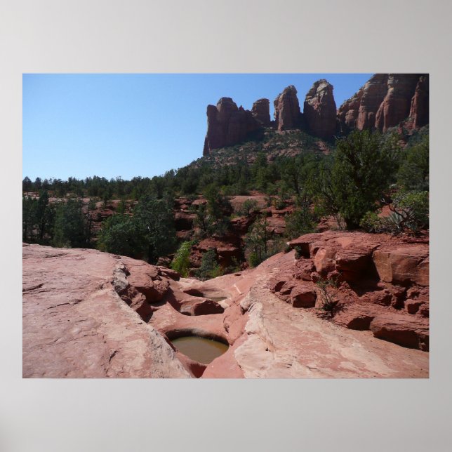 Seven Sacred Pools in Sedona Arizona Poster (Front)