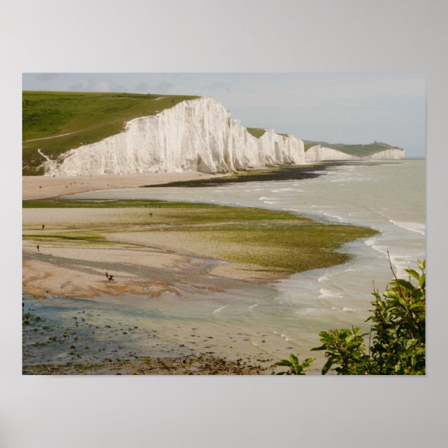 Seven Sisters and Beachy Head Poster (Front)