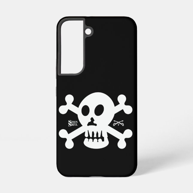 SEVEN SKULL BY MASANSER PIXELAT SAMSUNG GALAXY S22 CASE (Back)