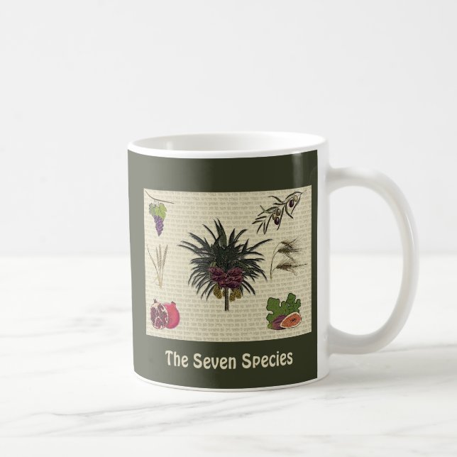 Seven Species Coffee Mug (Right)