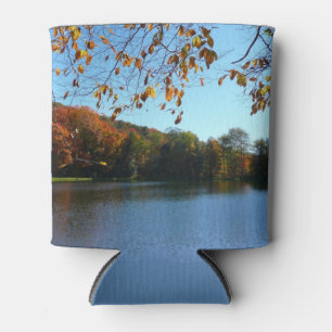 Seven Springs Fall Trees and Pond Can Cooler