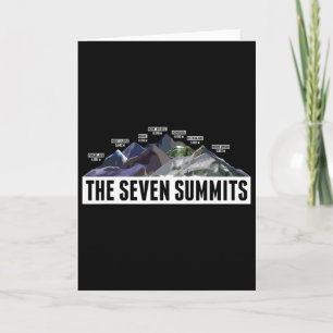 Seven Summits Mountaineering Climbing Hiking Gift Card