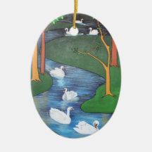 Seven Swans A-Swimming