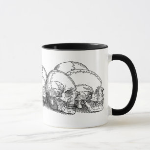 Seven Vintage Skulls Mug