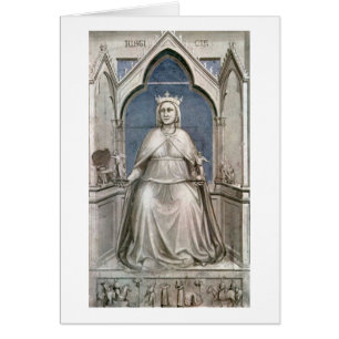 Seven Virtues:Lady Justice By Giotto Di Bondone