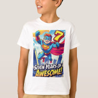 Seven Years of Awesome! – Comic Style 9th Birthday