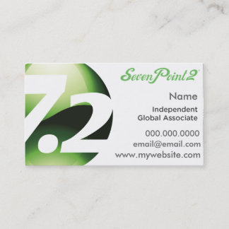 SevenPoint2 Health Made Simple Business Cards