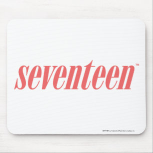 Seventeen Logo-LtPink Mouse Pad