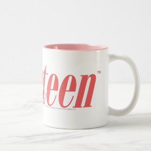Seventeen Logo-LtPink Two-Tone Coffee Mug