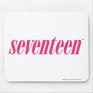 Seventeen Logo-Magenta Mouse Pad
