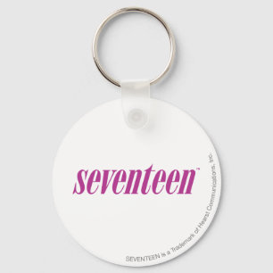 Seventeen Logo-Purple Key Ring