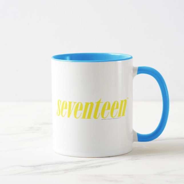 Seventeen Logo-Yellow Mug (Right)