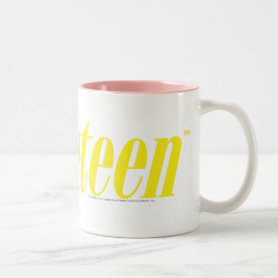Seventeen Logo-Yellow Two-Tone Coffee Mug
