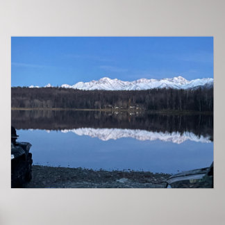 Seventeenmile Lake Alaska Poster @3dudes1life