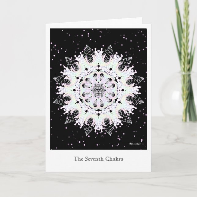 Seventh Chakra Card (Front)