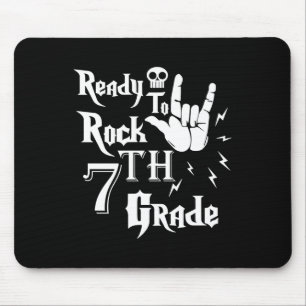 Seventh Grade Ready To Rock 2nd Grade Back To Scho Mouse Pad
