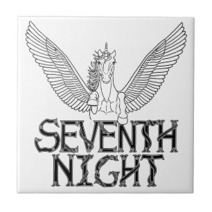 Seventh Night Ceramic Tile