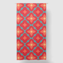 Seventies colour pallet Mod curtain