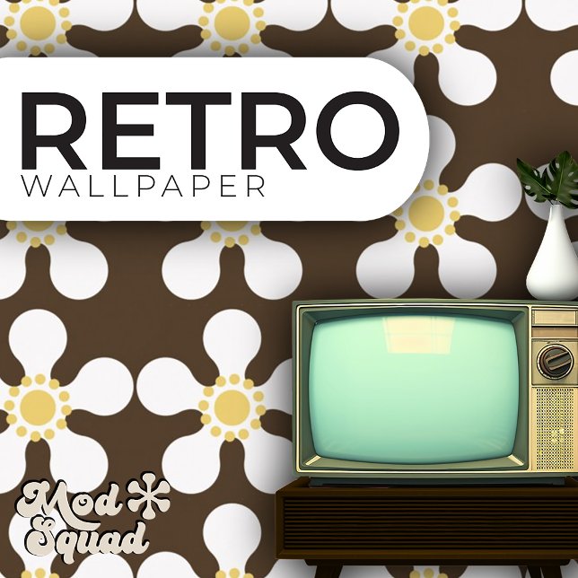Seventies Mod flower pattern Wallpaper (Creator Uploaded)
