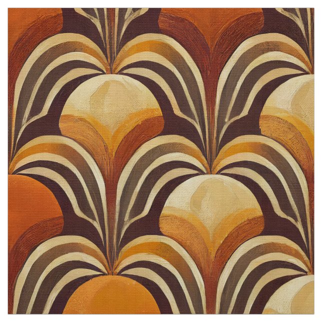 Seventies retro fabric pattern (Swatch)