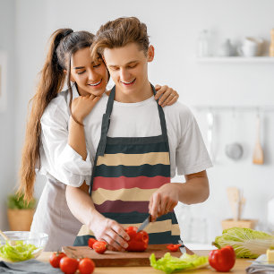 Seventies Stripes Apron