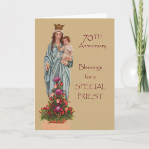Seventieth Ordination Anniversary with Mary Card