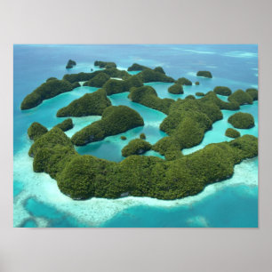 Seventy Islands, Palau Poster