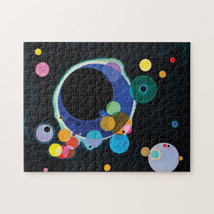 Several Circles by Wassily Kandinsky Jigsaw Puzzle