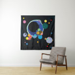 Several Circles by Wassily Kandinsky Tapestry<br><div class="desc">Several Circles by Wassily Kandinsky.
Please visit my store for more interesting design and more colour choice =>  zazzle.com/colorfulworld*</div>