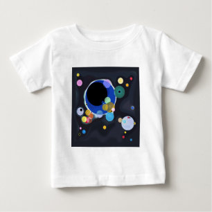 Several Circles, Vassily Kandinsky in digital Baby T-Shirt