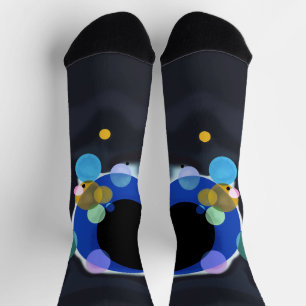 Several Circles, Vassily Kandinsky in digital Socks