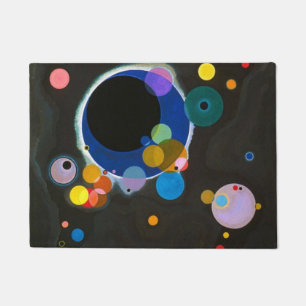 Several Circles Wassily Kandinsky Doormat