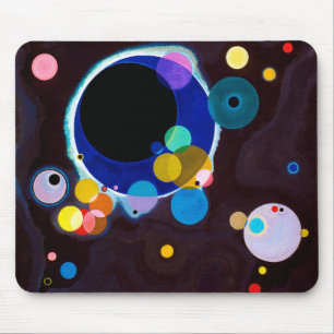 Several Circles, Wassily Kandinsky Mouse Pad