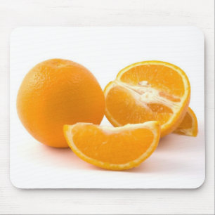 Several Juicy Oranges Mouse Pad