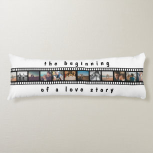 Several Photos Collage Inspirational Family Body Cushion