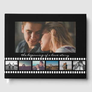 Several Photos Collage Movie Inspiring Guest Book