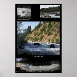 Several Whitewater pictures Poster
